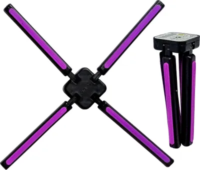 Produktbild von TOPFUNTERSETZER faltbar 22cm Silikon hitzebeständig Pfannenuntersetzer Tischuntersetzer Topfgitter Pfannengitter Untersetzer Topf 71 (Lila)