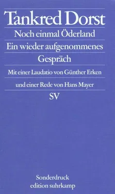 Produktbild von Noch einmal Öderland / Ein wieder aufgenommenes Gespräch