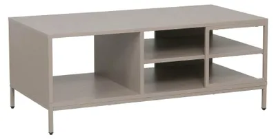 Immagine prodotto di Tavolino da Salotto Moderno Design Elegante Soggiorno Tortora 100x50x40cm