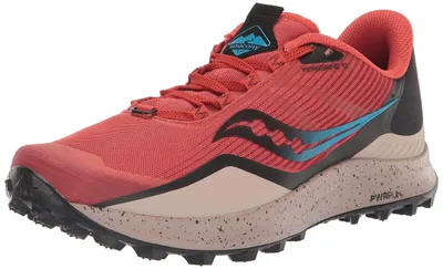 Productafbeelding van Saucony Peregrine 12 trailrunningschoen voor heren, kleur: Clay/Loam, maat 40