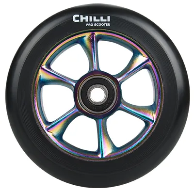 Produktbild von Chilli Turbo - 110mm Stunt Scooter Rolle Rainbow