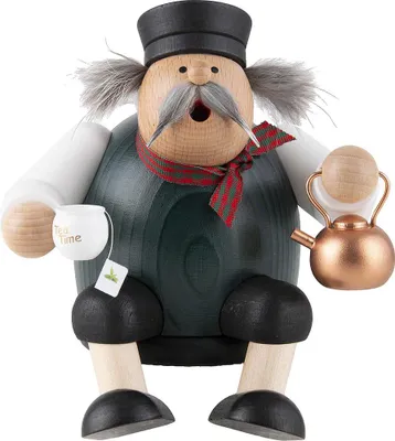 Produktbild von "Tea Time" (15cm) Räuchermann von KWO