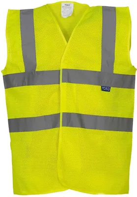 Image de Yoko - Gilet Hi-Vis pour homme PC4141 (XL) (Jaune)