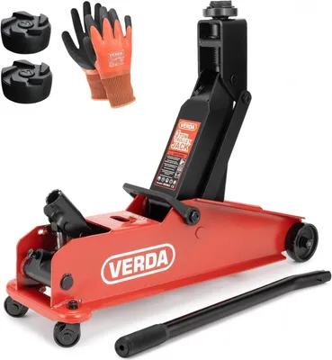 Produktbild von Hydraulischer Wagenheber 3T für SUV + 2x Gummiauflage + Montagehandschuhe SN3063