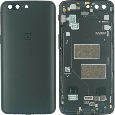 Produktbild von Gehäuse Rückseite für Oneplus 5 (A5000), Schwarz