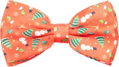 Produktbild von Weihnachtliche Fliege für Erwachsene rot - Einheitsgröße
