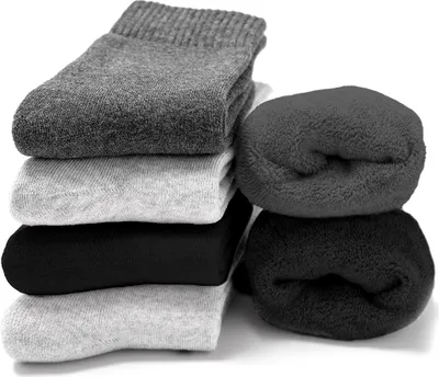 Produktbild von Occulto Damen Warme Kuschelsocken 6er Pack (Modell: Smilla) GreyMix 39-42