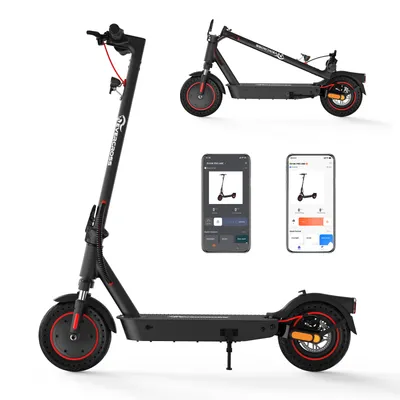 Image de EVERCROSS TECH EV10K PRO Scooter électrique,Homologué pour la circulation routière (ABE),Max.20km/h,,Connexion APP,Double amortisseur,Système de freinage sûr