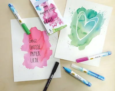 Image de KREUL Set de marqueurs "PaperLove" 5 pièces