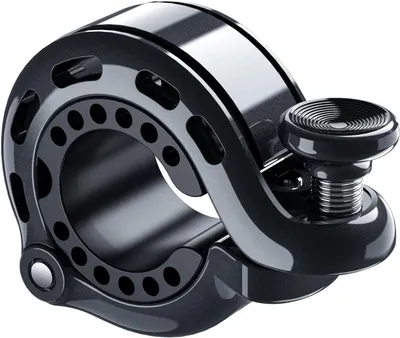 Imagen del producto de Timbre para bicicleta de aluminio - 110 dB - Compatible con manillares de 22,2 a 31,8 mm - Ideal para bicicletas de montaña, bicicletas eléctricas y bicicletas de carretera