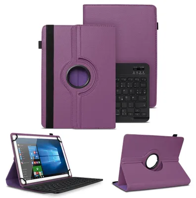 Produktbild von Schutzhülle für Blackview Tab 90 11 Zoll Bluetooth Tasche QWERTZ Tastatur HülleFarben:Lila