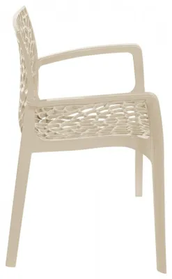 Immagine prodotto di Poltrona Gruvyer in polipropilene – Avorio – Grand Soleil