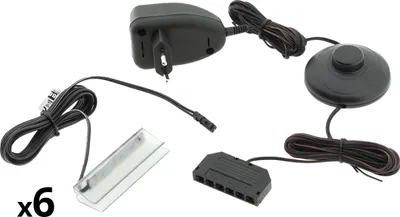 Zdjęcie produktu dla Oświetlenie LED na 6 półek białe