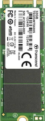 Image de Transcend MTS600S - SSD - 32 Go - interne - M.2 2260 - SATA 6Gb/s