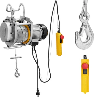 Zdjęcie produktu dla Wciągarka Wyciągarka Linowa Elektryczna 1300 W 60 M 250 Kg