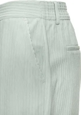 Produktbild von Buffalo Culotte aus Cord mit weitem Bein salbeigrün Größe 40
