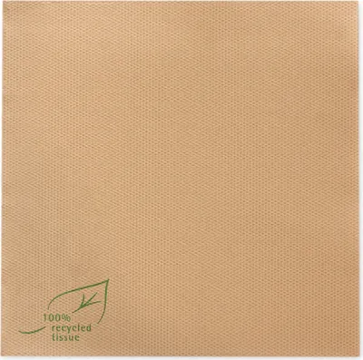Produktbild von Softpoint Serviette 100% recycled Tissue, 40 x 40 cm, 50 Stück - Mank