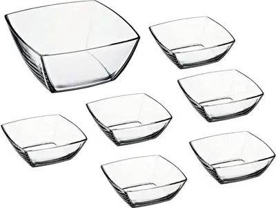 Produktbild von 6er Set Salatschüssel Obstschalen Set, Desertschalen Set, Glasschalen Set, Tokio von Pasabahce