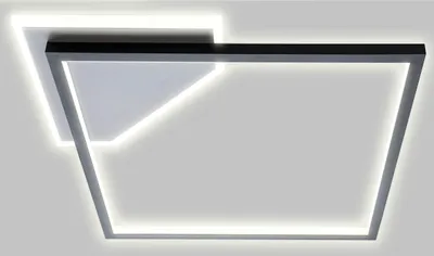 Produktbild von NOWA Deckenleuchte Metall schwarz matt, 2x LED