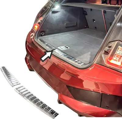Zdjęcie produktu dla Chromowana wewnętrzna osłona zderzaka ze stali nierdzewnej odpowiednia dla BMW iX | BJ od 2021>