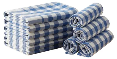 Produktbild von CORIVA Geschirrtuch 50x70 cm, dunkelblau, 10er-Set