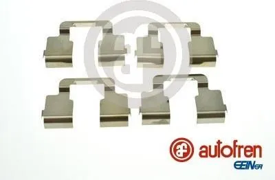 Produktbild von AUTOFREN SEINSA D42951A Zubehörsatz Scheibenbremsbelag Hinten für CITROËN JUMPY Kasten für FIAT Scudo (270, 272) Scudo Kastenwagen (270, 272)