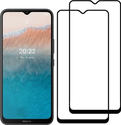 Obrázok produktu pre Smartphonica 2 Pieces Screen Protector Suitable for Nokia C21 Plus - Celoplošné tvrdené sklo - Tvrdené sklo vhodné pre Nokia C21 Plus