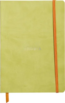 Produktbild von RHODIA Notizbuch RHODIARAMA DIN A6 liniert anisgrün 72 Blatt