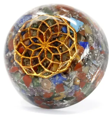 Imagen del producto de Orgonite de oficina - Piedras múltiples