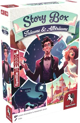 Produktbild von Pegasus Spiele Story Box - Träume & Albträume, Royalblau