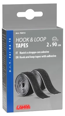 Produktbild von LAMPA Klettband 70013 90cm Polyester