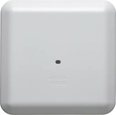 Produktbild von Cisco Aironet 3802i, 2,4 GHz, 5 GHz, 5200 Mbit/s, 802.1x RADIUS, AES, EAP, EAP-FAST, EAP-PEAP, EAP-SIM, EAP-TLS, EAP-TTLS, MSCHAPv2, TKIP, WPA, WPA2, 100,1000,2500,5000 Mbit/s