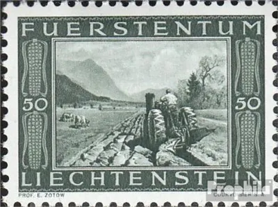 Produktbild von Briefmarken Liechtenstein 1943 Mi 220 postfrisch Binnenkanal