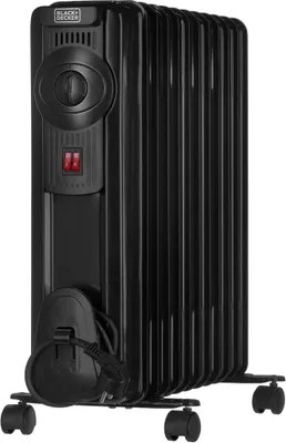 Obrázek produktu pro Black & Decker BXRA2300E, Elektrický přímotop, Olej, Vnitřní, Černá, Výkon, 1,67 W