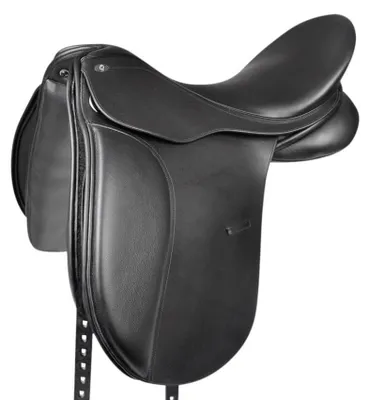 Immagine prodotto di Sella da dressage Waldhausen, in pelle, nera, 44 cm/17,5