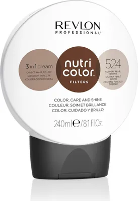 Produktbild von Revlon - Nutri Color Filters Toning 240ml - 524 Coopery Pearl Brown