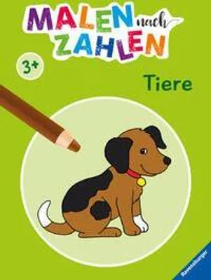 Produktbild von Malen nach Zahlen ab 3: Tiere