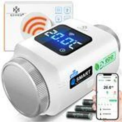 Produktbild von KESSER® Heizkörperthermostat WiFi Heizungsregler, Smart Home App, Alexa & Google Assistant