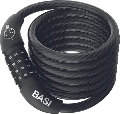 Image de BASI - Câble antivol spiralé pour deux-roues - ZR 303 - Câble spiralé - 6990-0303