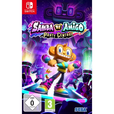 Produktbild von SEGA Samba De Amigo: Party Central, Nintendo Switch, Multiplayer-Modus, E (Jeder), Download