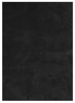 Produktbild von vidaXL Teppich HUARTE Kurzflor Weich und Waschbar Schwarz 120x170 cm