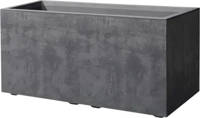 Produktbild von Deroma Pflanzkasten Millenium anthrazit 79 cm