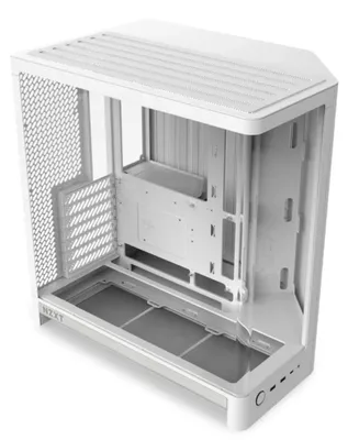 Produktbild von NZXT H6 ( 2026 ) All White, Tower-Gehäuse, (Tempered Glass x 2)