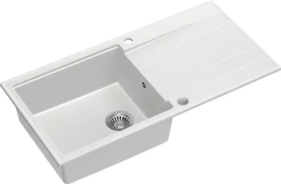Produktbild von QUADRON Spülbecken Spüle Weiß & Stahl
