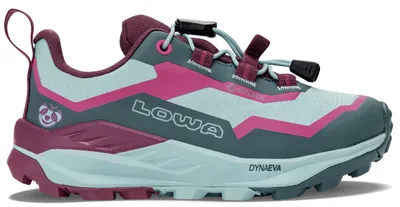 Produktbild von Lowa Kinder Fauli GTX Lo Halbschuh petrol/pink 37