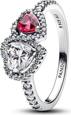 Produktbild von PANDORA Timeless Herzring für Damen, Sterlingsilber, Zirkonia