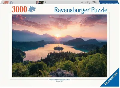 Zdjęcie produktu dla Puzzle 3000 Jezioro Bled Słowenia