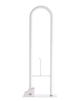 Productafbeelding van Moretti Handgreep toiletbeugel - Opklapbaar 75 cm lang - Wit