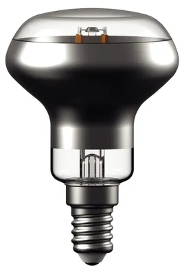 Image de Ampoule LED à filament, culot E14, forme R50, 4W, 400 lumens, 4000K (1 pièce)