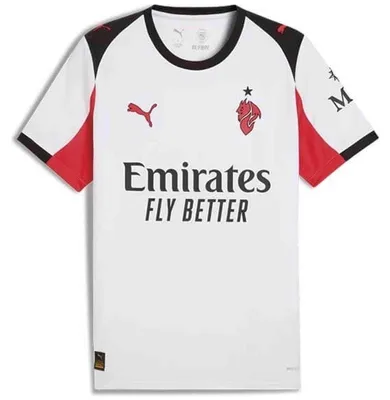 Produktbild von Puma Ac Milan 25/26 Replica Weg Kurzarm-t-shirt Weiß S Herren Weiß S